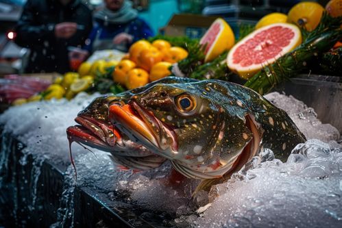 鱈魚(yú) 海鮮批發(fā)市場(chǎng)的攝影圖鑒